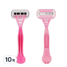 메디치트 여성용 트리밍 제모기 핑크, 10개, 1개입