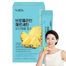 Natia 鳳梨蛋白酶槲皮素鳳梨酵素, 30冊, 1個