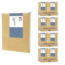 BUBUFITNESS 次氯酸水微酸性濕紙巾 Set 24片, 運動環境衛生效果佳, 8盒