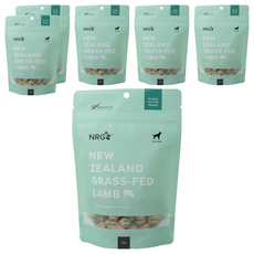 NRG+ 原味覺醒 犬用原肉凍乾生食餐 放牧羊, 新西蘭草飼羊肉, 無穀物, 50g, 6包