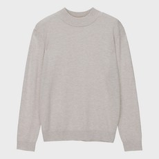 BASIC HOUSE 男款 PANW 半高領針織衫 LWKT7102