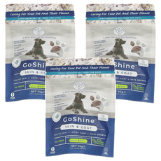 Blue Pet Co 藍寵機能 GoShine 愛爾蘭原裝進口咬咬塊 含獨特海洋複合物 30g, 皮毛保健, 10顆, 3包