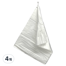 요리를그리다 다용도 고리 비닐봉투 은은한투명 7호 40L 55 x 73 cm, 4개, 100개입, 특특대(XXL) 이상