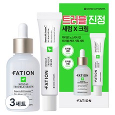 파티온 노스카나인 트러블 케어 세럼 20ml + 크림20ml 기획 세트, 3세트