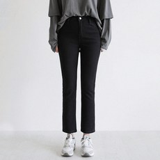 andstyle 女款 短版/長版 長度 Just Fit Jeans第17彈 3D立體內鬆緊帶彈性直筒褲 264765