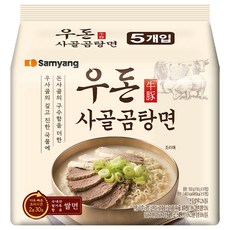 Samyang Foods 三養 牛豚牛骨湯拉麵, 5包