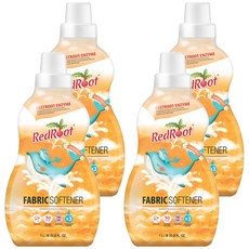 RedRoot 幼兒衣物柔軟精 甜蜜花香, 1L, 4個