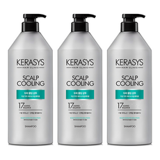 케라시스 두피 쿨링 단백질 샴푸, 980ml, 3개
