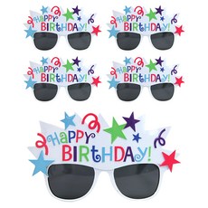 LivingDA 生活大明星生日眼鏡, 混色, 5個