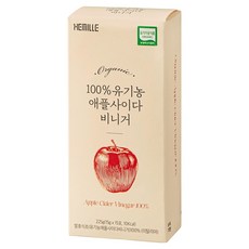 헤밀레 100% 유기농 애플사이다비니거 스틱 15p, 1개, 225g