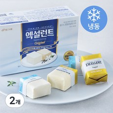 빙그레 엑설런트 오리지널 아이스크림 (냉동), 800ml, 1개입, 2개