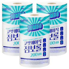 comet 雙層大捲筒衛生紙, 4捲, 3袋, 200m