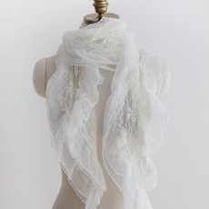 BABISOO 蕾絲造型圍巾