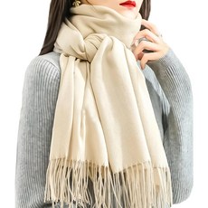 小麥購物 仿羊絨純色圍巾 E157 102g 2條