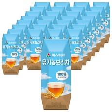 파스퇴르 유기농 보리차, 125ml, 96개