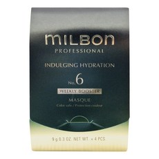 mILBOn 護髮系列 黑凜 NO.6 漾澤 4個, 36g, 1組