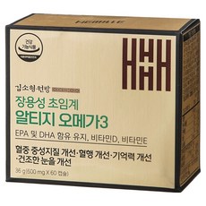 헤밀레 장용성 초임계 알티지 오메가3 36g, 60정, 1개