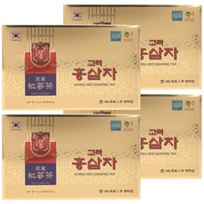 뿌리방 고려 홍삼차, 3g, 100개입, 4개