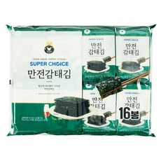 만전김 슈퍼초이스 감태김 16p, 64g, 1개