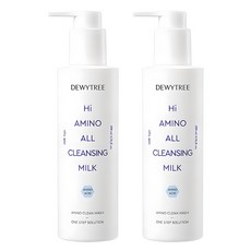 듀이트리 하이 아미노 올 클렌징 밀크, 200ml, 2개