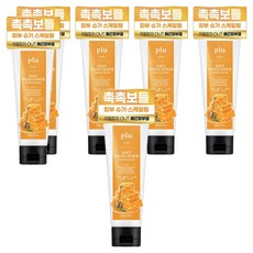 plu 柔軟臉部磨砂膏 蜂蜜與糖, 100g, 6個