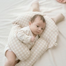 Bebedeco Premium Mami Product 嬰兒枕, 米色