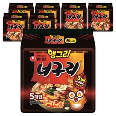 너구리 앵그리 121g, 35개