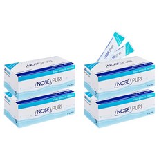 노즈퓨리 코세정용 분말 240ml용 성인용 60p, 4개