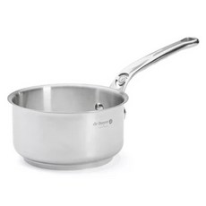de Buyer 畢耶 畢耶夫人系列 不鏽鋼單柄調理鍋, 1個, 14cm, 銀色