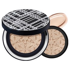 AGE20'S 3D Touch High遮瑕氣墊粉餅 黑色標籤版 正裝+替換芯組, 1個, 21號