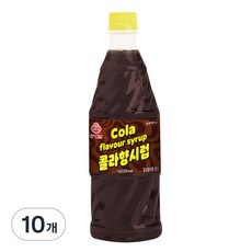 오쉐프 콜라향시럽, 1kg, 10개