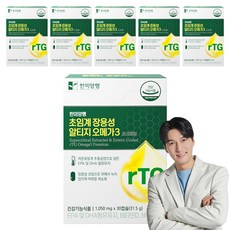 Hanmi Nutrition 超臨界腸溶性rTG Omega-3 31.5g, 6個, 30錠