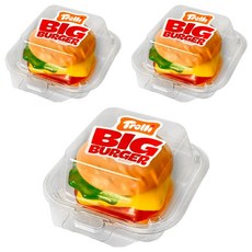 Trolli 漢堡造型軟糖 XXL, 50g, 3個