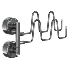 Multinest 免鑽孔吸盤式室內拖鞋架, 深灰色