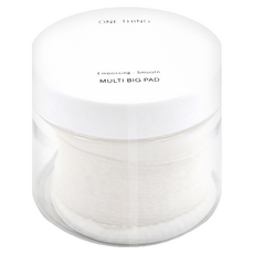 ONE THING 圓形化妝棉 超服貼大尺寸棉片 70片, 1盒