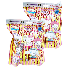 BANDAI Sanrio 三麗鷗家族 泡泡沐浴球，內含造型公仔, 款式隨機, 2個, 280g