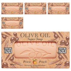 고리1919 올리브오일 슈퍼 솝 신선한 피치향, 5개, 300g