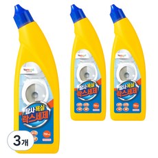 탐사 욕실청소용 락스세제, 750ml, 3개