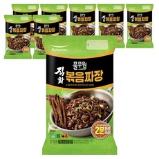 풀무원 직화 볶음 짜장 2인분 512.8g, 8개