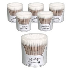 棉花棒, 木軸, 200支, 6盒