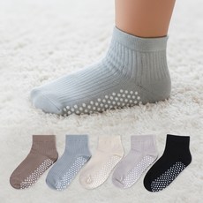 Sassil 兒童泰迪瑜伽普拉提跆拳道防滑墊實木襪子5種+塑料袋隨機發貨套裝