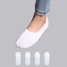 IZILEG 女性防脫落素色隱形襪 4雙組