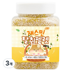 기화 소동물 탈취펠렛 재스민, 250g, 3개