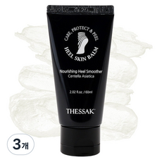 THESSAK 高保濕腳跟修護膏 60g, 3個, 60ml