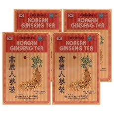 고려인삼뿌리방 고려 인삼차, 3g, 100개입, 4개