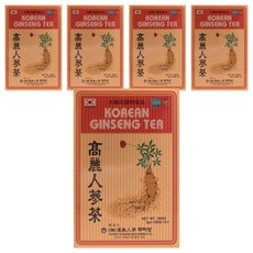 고려인삼뿌리방 고려 인삼차, 3g, 100개입, 5개