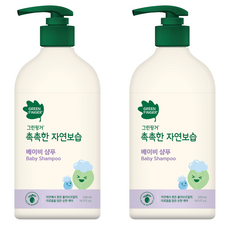 GREEN FINGER 綠手指 孩童滋潤保濕洗髮精, 500ml, 2瓶