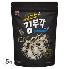 Tigak Taegak 酥香海苔脆片, 5個, 220g