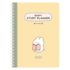 PLEPLE Boni 4個月學習計畫本, 1個, 1 幸運黃