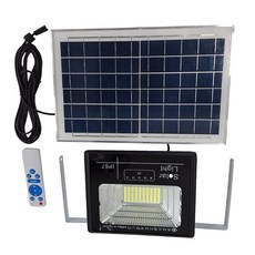 禾統 太陽能探照燈 300W升級版 IP67防水 遙控 5米延長線 適用於戶外, 1個